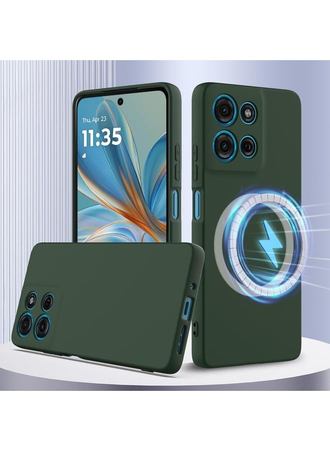 S-TOP Case For Motorola Moto G75 5G Shockproof Silicone Magsafe Phone Case - Image 1