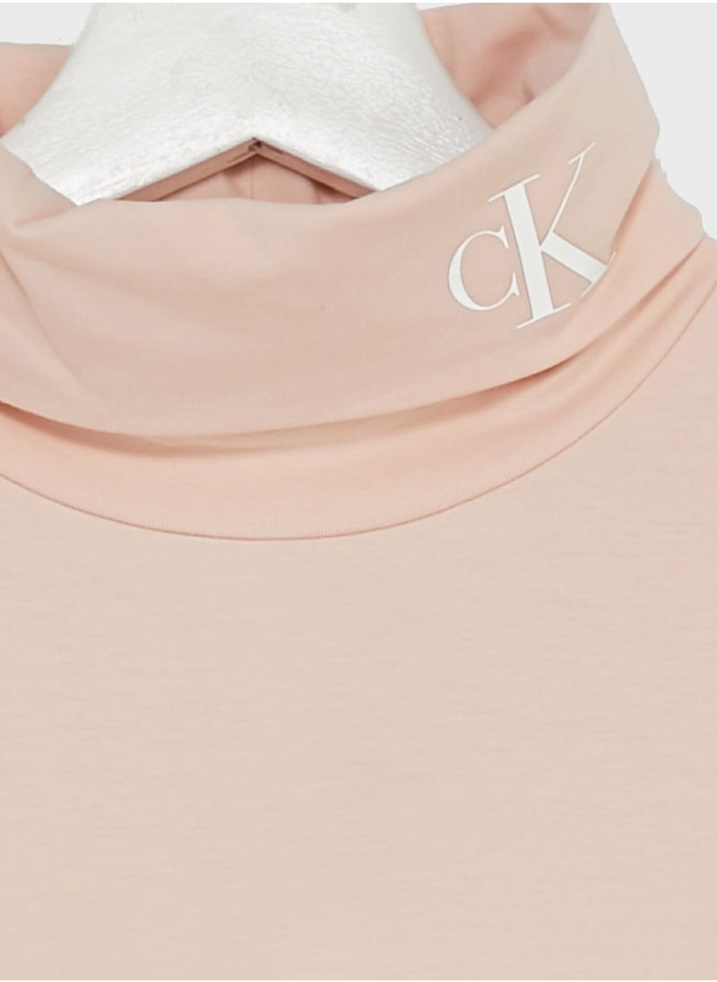 Calvin Klein Jeans - Kids High Neck Knitted Sweater - Image 1