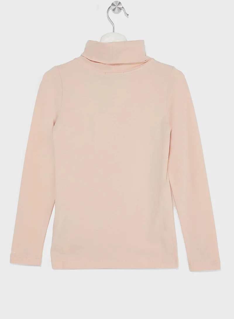 Calvin Klein Jeans Kids High Neck Knitted Sweater