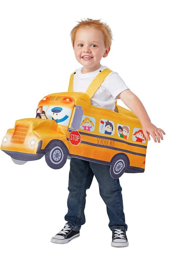 Seasons Halloween Costume Light And Sound School Bus Costume For 3-5 years Child - Image 2