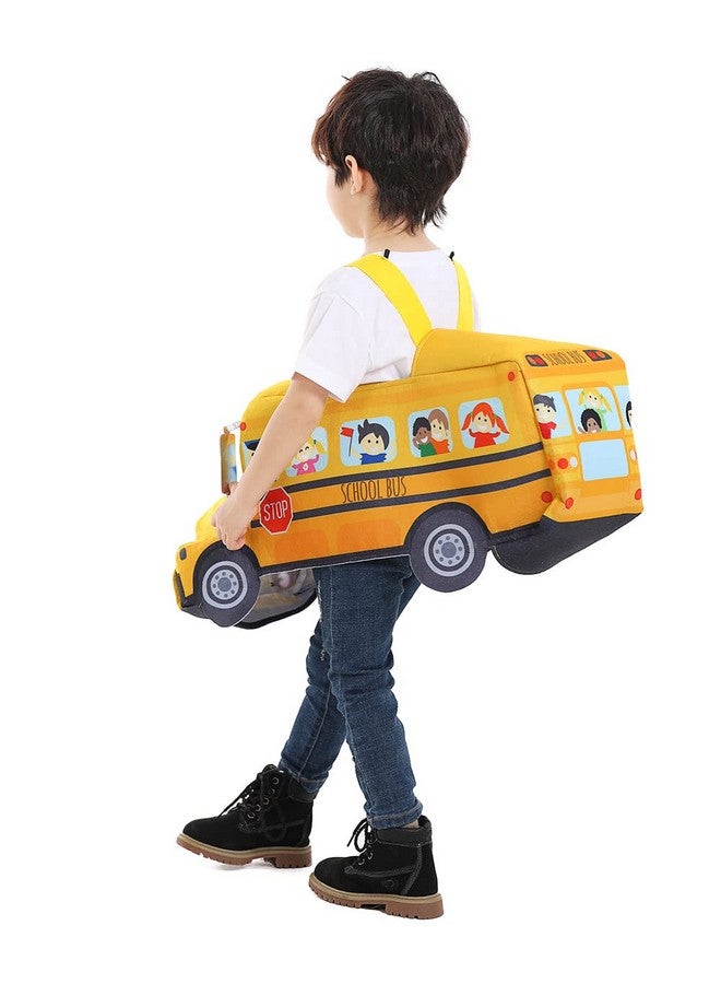 Seasons Halloween Costume Light And Sound School Bus Costume For 3-5 years Child - Image 4