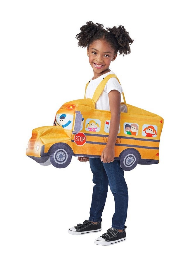Seasons Halloween Costume Light And Sound School Bus Costume For 3-5 years Child - Image 1