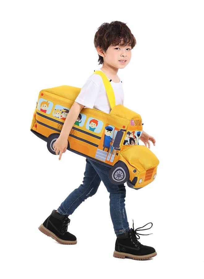 Seasons Halloween Costume Light And Sound School Bus Costume For 3-5 years Child - Image 3