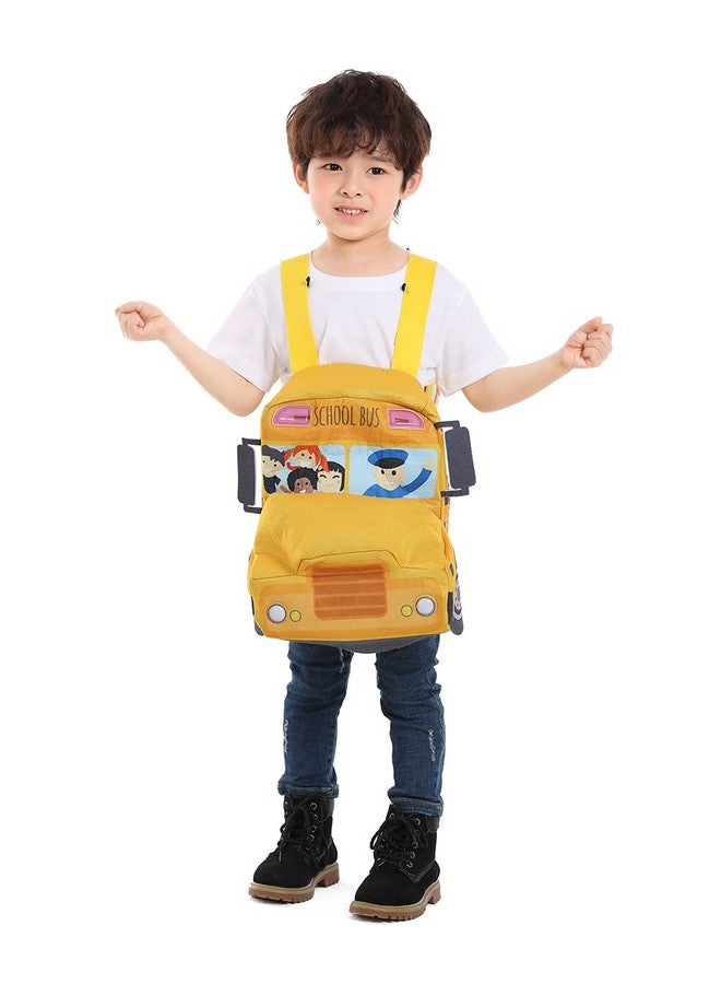 Seasons Halloween Costume Light And Sound School Bus Costume For 3-5 years Child - Image 5