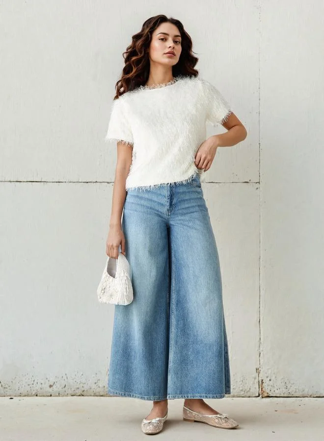 تواكستريمز كنزة ذات ملمس