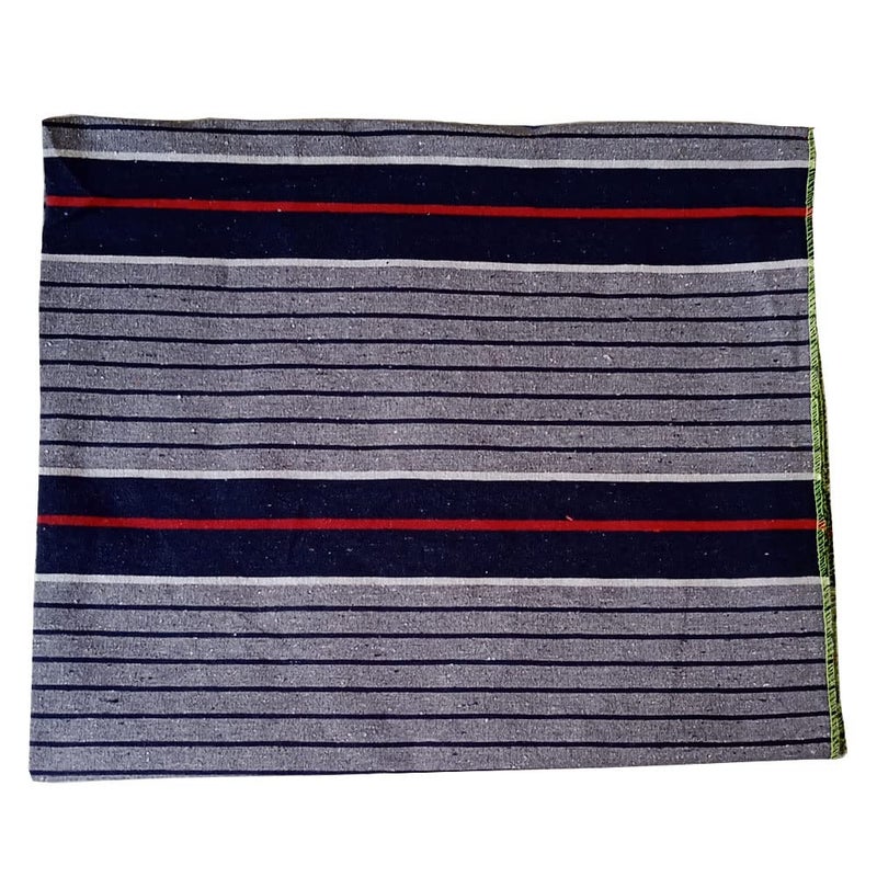 Quago Pure Cotton Single Bed Reversible Carpet Dari Floor Mat Galicha Rug for Floor Hall Living Room and Bedroom Multicolor 4 Ft x 7 Ft - Image 5