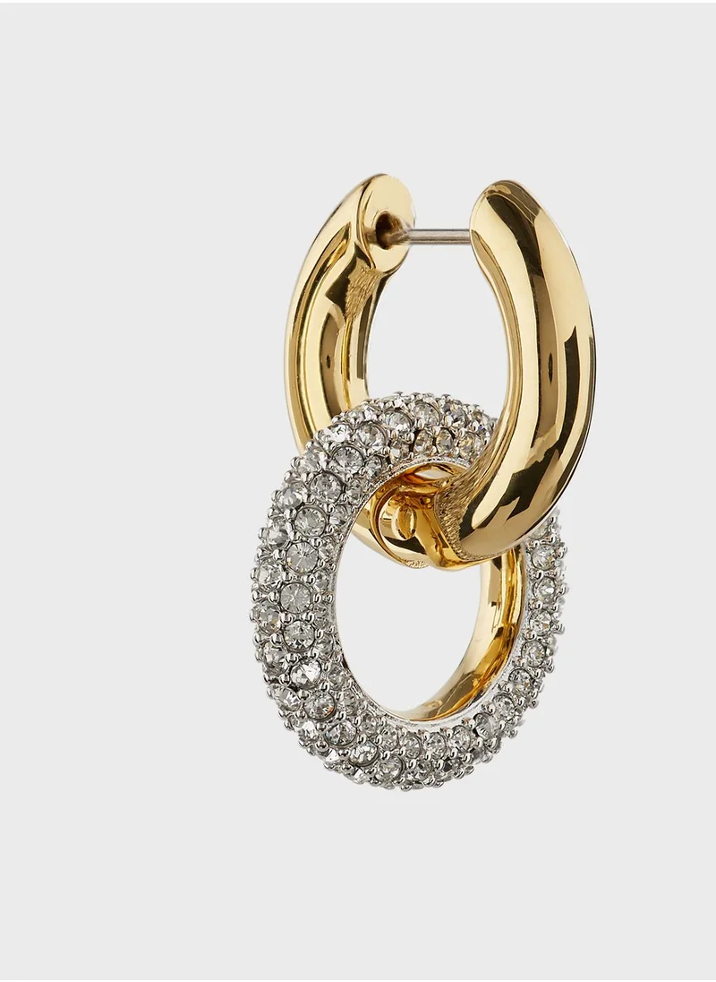 SWAROVSKI Dextera Hoop Earring