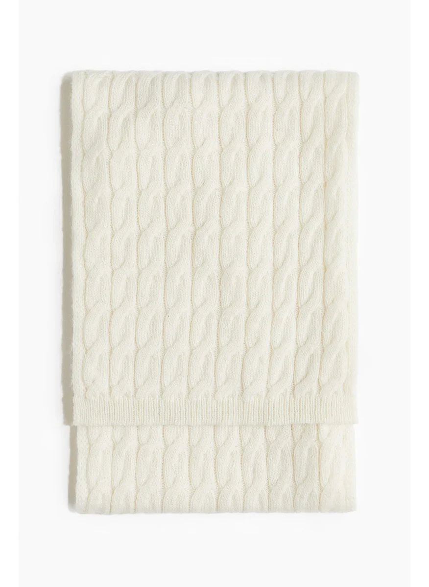 اتش اند ام Cable-Knit Scarf
