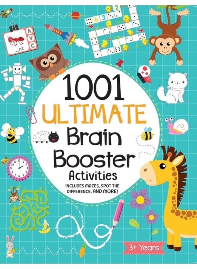 1001 Ultimate Brain Booster Activities for 4+ Years Old Kids |Enhance the Child Mind with Cognitive Excellence with Interactive Activity Book 