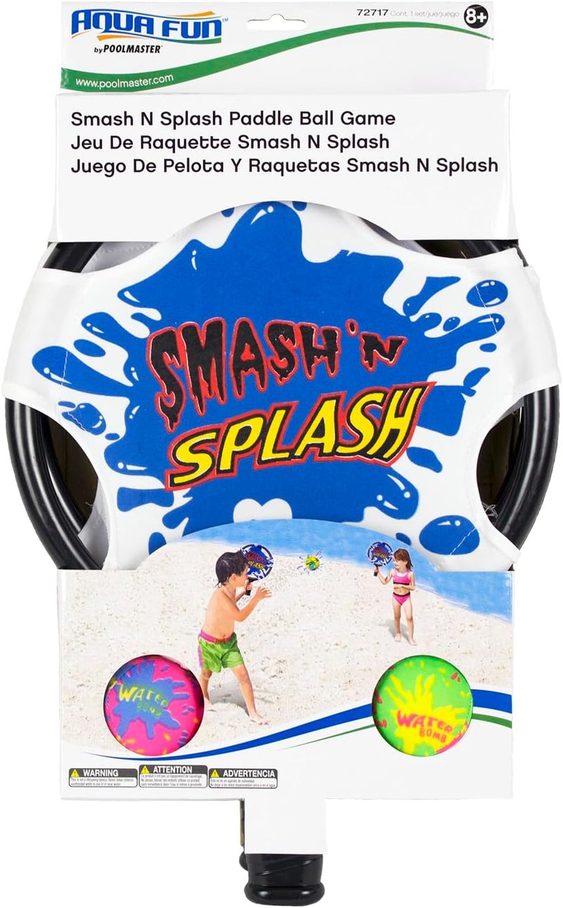 Poolmaster Smash 'n' Splash Water Paddle Ball Game with Two Waterproof Balls - 11" Diameter - Image 5