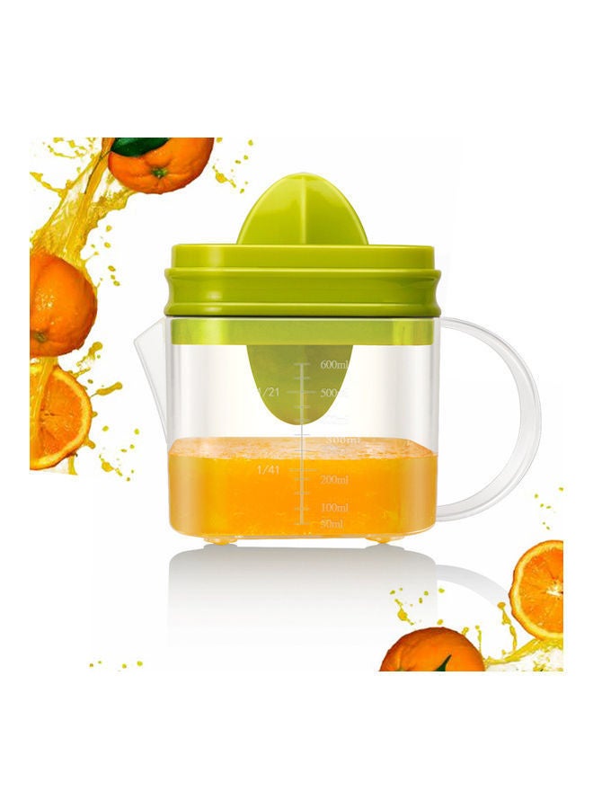 NIBEMINENT Plastic Hand Press Juicer Tool Green/Clear - Image 5