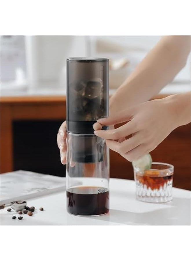 Generic - Cold Brew Coffee Maker, Ice Coffee Maker Smooth Dripper Slow Cold Drip Iced Coffee Concentrate Brewer with Adjustable Water Flow - Image 1