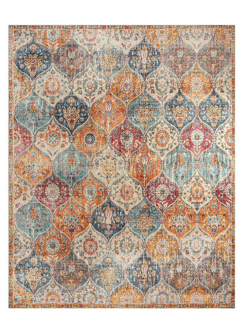 XICEN - 160x230cm Area Rugs, Non - Slip Foldable Washable Rugs Non Shedding Accent Rugs for Living Bedroom Office Dining Room - Image 1