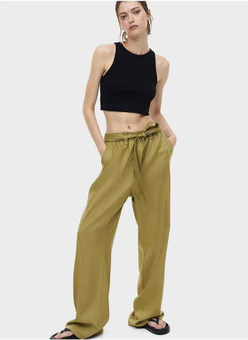 H&M High Waist Trouser