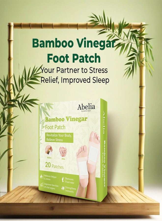 Abelia Detox Health Foot patches, Cleansing Toxin Remover Natural organic Foot Patch, Detoxification Stress Relief Sleep Patch, Pain Relief Detox pad, For Men & Women (2) - Image 4