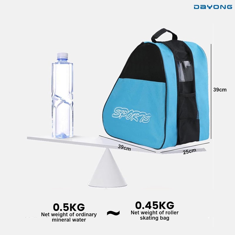 DAYONG Roller Skate Bags, Oxford Cloth Ice Inline Skates Bag with Adjustable Shoulder Strap for Kids and Adult, Large Capacity Skate Bag for Skates Shoes, Helmet Other Skate Accessories. - Image 2