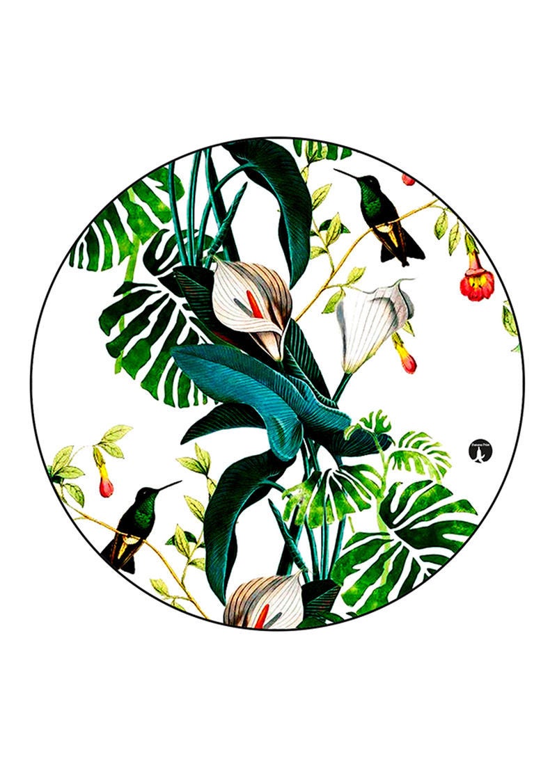 RKN Flowers Printed Mouse Pad  Multicolour