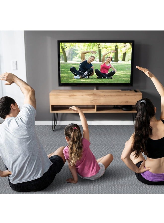 اسم المحتوى ناريلا 6/12/18/30/42/54/54 قطعة بلاط أرضيات من الإسفنج الرغوي لممارسة التمارين الرياضية EVA المتشابك لحماية سطح الأرض الواقي لصالة الألعاب الرياضية المنزلية، سجاد تمرين اللعب، سجاد تمرين التمرين السفلي (رم - Image 5