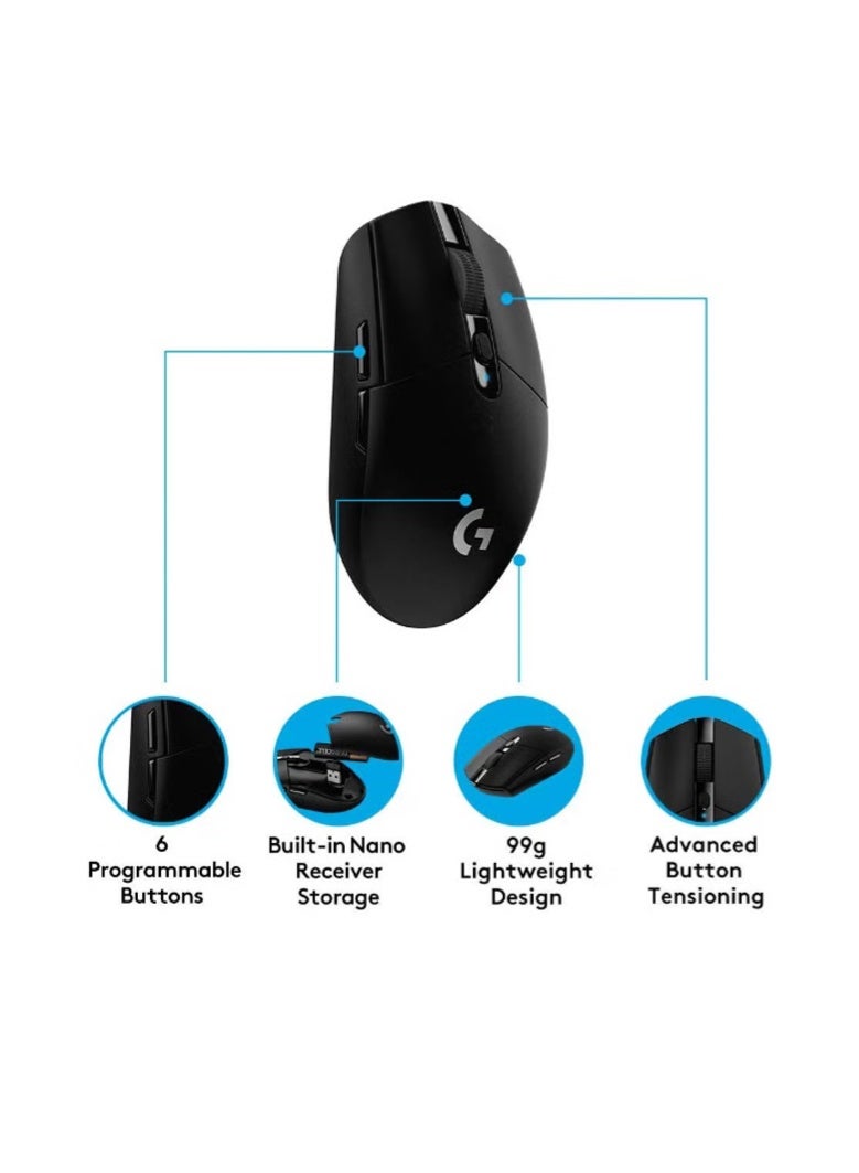 لوجيتيك G304 Lightspeed اللاسلكي الألعاب الماوس الأسود - Image 4
