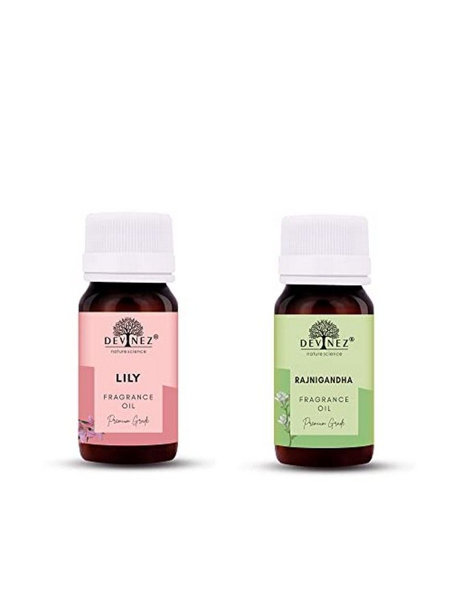 Devinez Lilly Rajnigandha Aroma Oil for Diffuser;Ultrasonic Aroma Diffuser;Tealight Diffuser;Reed Diffuser 60ml Each - Image 2