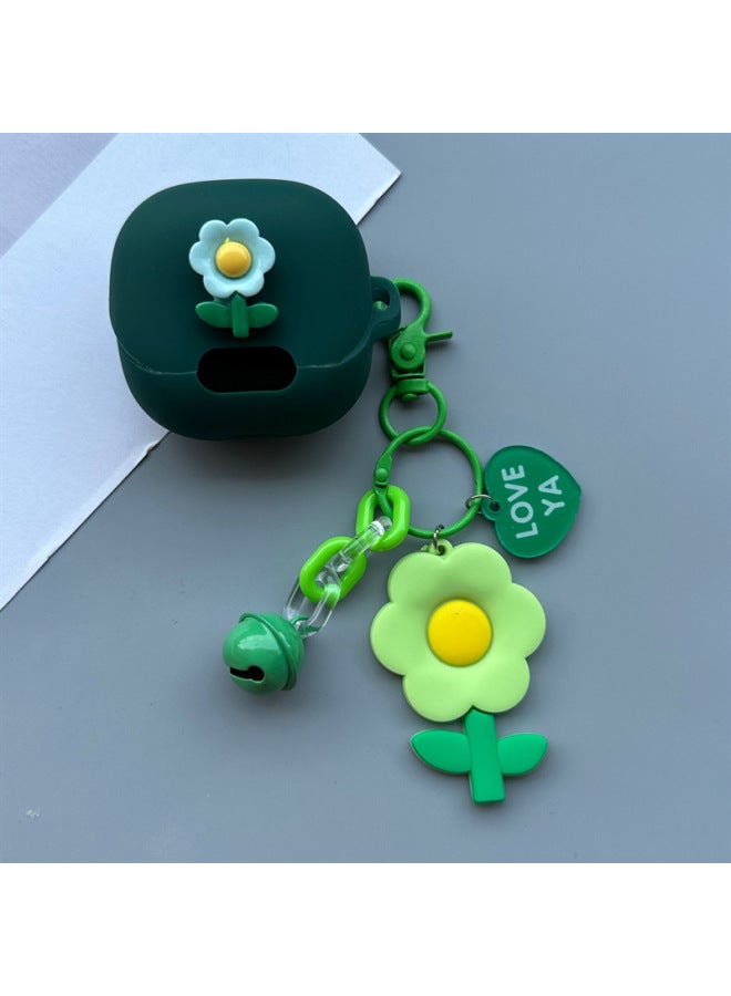 Suitable For Sound Wide Anker Soundcore Liberty4NC Wireless Bluetooth Headset Protective Case Cartoon Soft Case-Color:44+ Pendant-Model:Soundcore Liberty 4 Pro  - Image 1