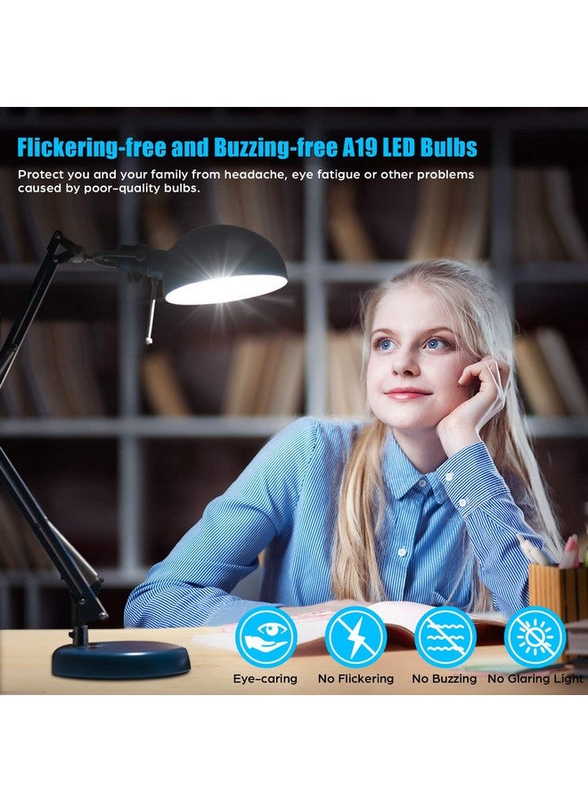 Brightever LED Light Bulbs 100W Equivalent 1500 Lumens, A19 13W 5000K Daylight White Non-Dimmable, Super Bright No Flicker Standard E26 Edison Screw Bulbs for Home, Bedroom, Office Lamp, 12-Pack - Image 2