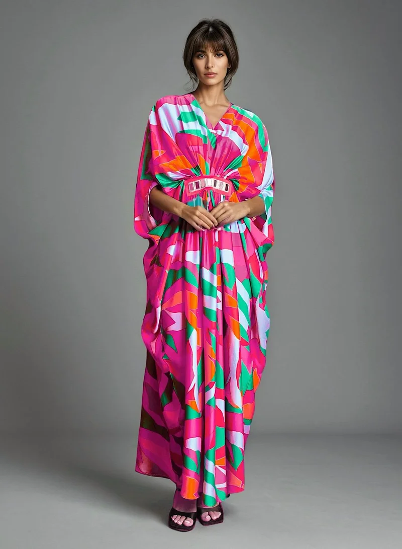 ECSTACY Multiprint Kaftan