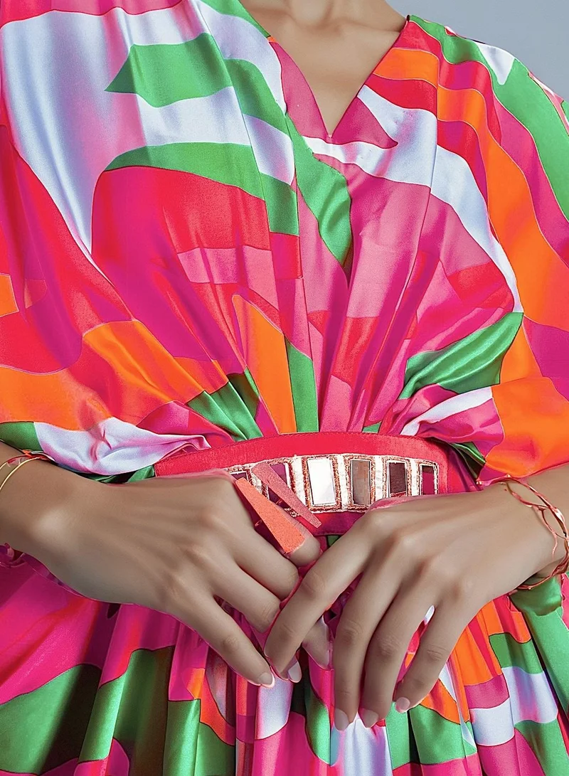 ECSTACY Multiprint Kaftan