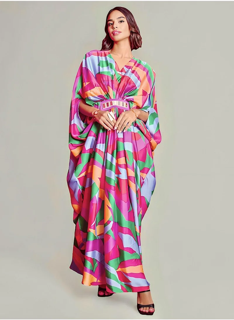 ECSTACY Multiprint Kaftan