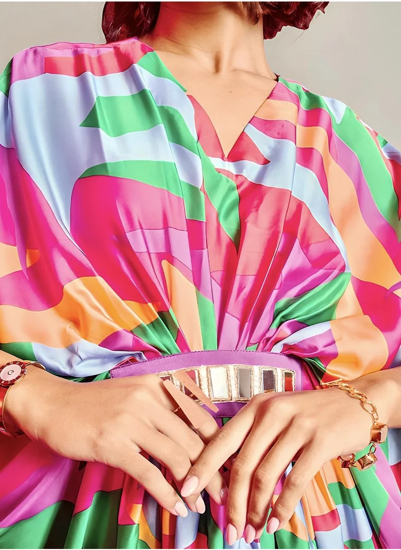 ECSTACY Multiprint Kaftan