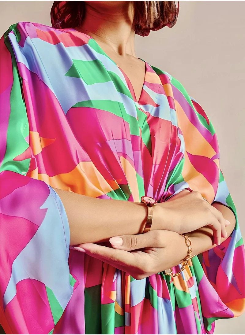 ECSTACY Multiprint Kaftan