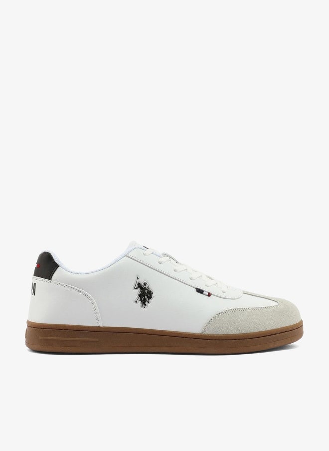 U.S. Polo Assn. Men's White Sneakers - Lightweight, Breathable and Comfortable Shoes - Image 1
