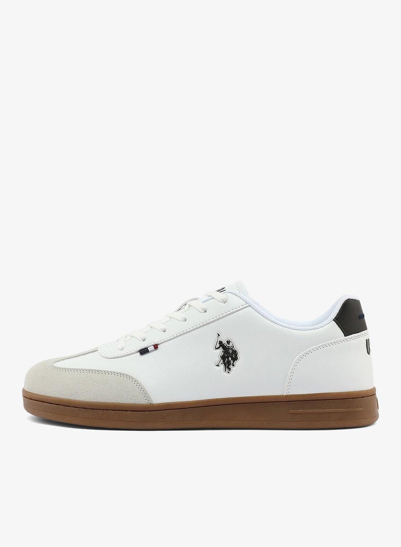 U.S. Polo Assn. Men's White Sneakers - Lightweight, Breathable and Comfortable Shoes - Image 3