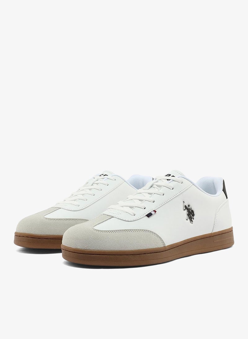 U.S. Polo Assn. Men's White Sneakers - Lightweight, Breathable and Comfortable Shoes - Image 5
