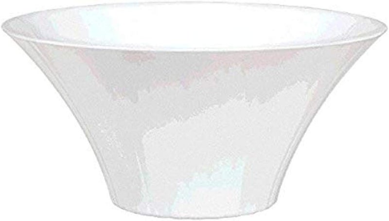 amscan White Flared Bowl Large Party Favor 9