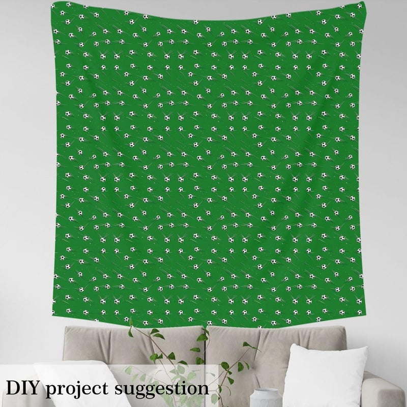 Trendy budget practical design Soccer Game Fabric by The Yard,Football Sports Drawing Soft Flannel Polyester No Stretch Fabric,Ball Competition Decorative Fabrics,Dark Green Crafts & Sewing Supplies,2 Yards,72" L x 59" W All-round unified build Gulf standard sizing alternatives Occasional & permanent usable All user friendly build Global upgraded economical craftsmanship One piece build Simple multi-feature universal build Daily wear upgraded resistant material Wide range compatible material Multi-demand compliant quality Individual group scene compatible Universal design Practical build All-scene tailored quality Global sizing options Global assemble options Narrow & wide space compatible KSA standard compatible design All-round applied quality Classic modern blend design Natural tone color options Demand fit global economical quality Light & sturdy Simple upgraded construction - Image 4
