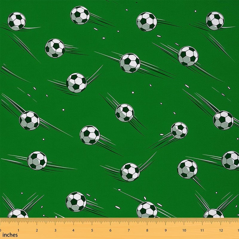 Trendy budget practical design Soccer Game Fabric by The Yard,Football Sports Drawing Soft Flannel Polyester No Stretch Fabric,Ball Competition Decorative Fabrics,Dark Green Crafts & Sewing Supplies,2 Yards,72" L x 59" W All-round unified build Gulf standard sizing alternatives Occasional & permanent usable All user friendly build Global upgraded economical craftsmanship One piece build Simple multi-feature universal build Daily wear upgraded resistant material Wide range compatible material Multi-demand compliant quality Individual group scene compatible Universal design Practical build All-scene tailored quality Global sizing options Global assemble options Narrow & wide space compatible KSA standard compatible design All-round applied quality Classic modern blend design Natural tone color options Demand fit global economical quality Light & sturdy Simple upgraded construction - Image 1