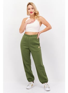 ESPRIT Women Brand Logo Joggers Pants, Olive  - Image 2