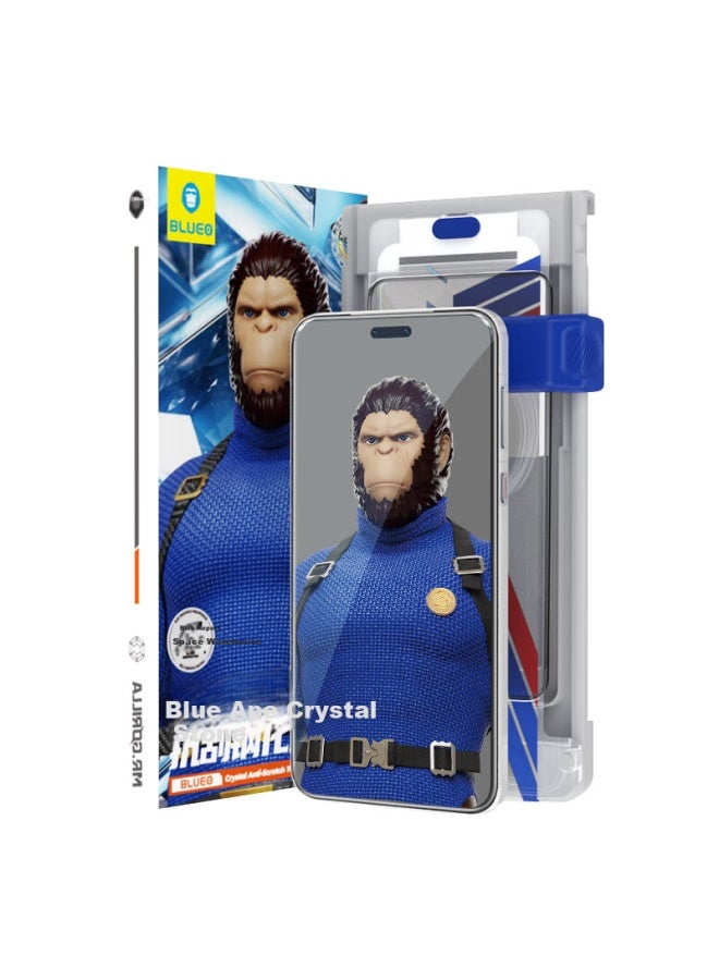 Blueo Blue Gorilla Suitable For Honor Magic7Pro Phone Film, Magic7Pro Tempered Glass Film Crystal Clear High Definition Anti-Drop Wear-Resistant Phone Screen Protector - Image 5