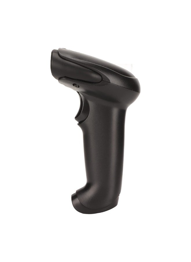 بيرتش - قارئ وماسح باركود سلكي محمول باليد ثنائي الأبعاد طراز SR1 – أسود، مع اتصال USB - Image 1