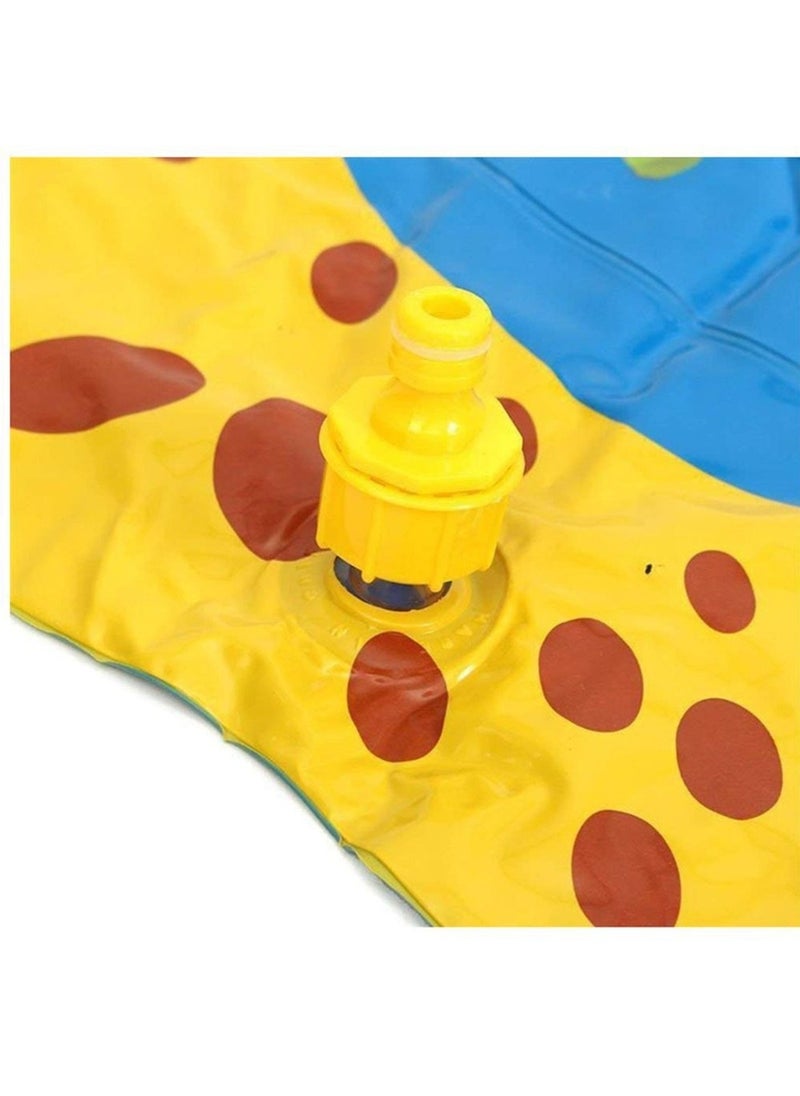 Generic - 1.7m Children's spray mat outdoor water cooling spray mat lawn fountain pool game spray mat - Image 1