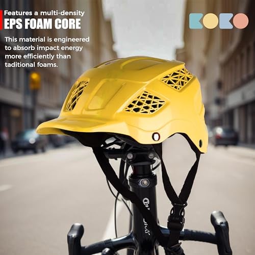 Koko Dragon Kids Skating & Cycling Helmet | Protective Gear for Boys & Girls (Yellow, Medium 560 MM) - Image 4