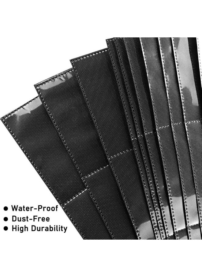 POKONBOY - 900 Pockets Trading Baseball Card Sleeves Binder, 50 Pages Double-Sided Protector Sports Card Binder Fit for MTG YU-GI-OH Cards, Football Cards, Game Cards, Standard Sized Cards for 3-Ring Binder - Image 1