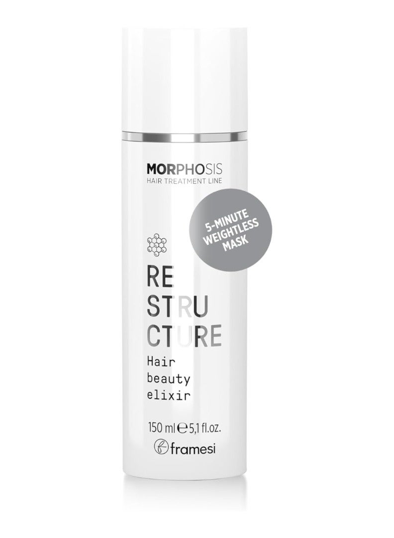 FRAMESI Morphosis Restructure Hair Beauty Elixir 5.1 fl oz - Regenerating and Strengthening Mask - Image 1