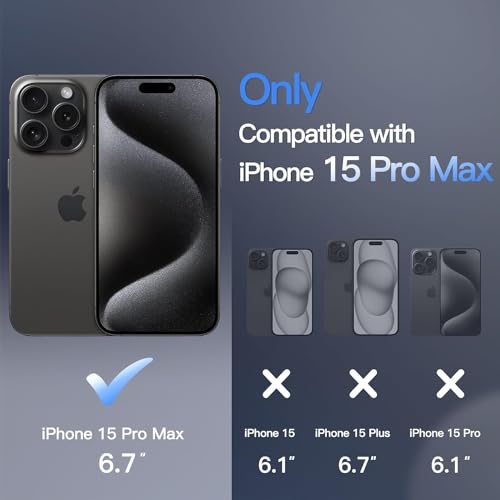 DIZORO Compatible for iPhone 15 Pro Max Case 6.7, Slim Liquid Silicone 3 Layers Full Covered Soft Gel Rubber Phone Case Protective Cover 6.7 Inch - Deep Purple - Image 2