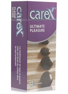 careX Carex Ultimate Pleasure Condom 12-Piece Pack  - Image 2