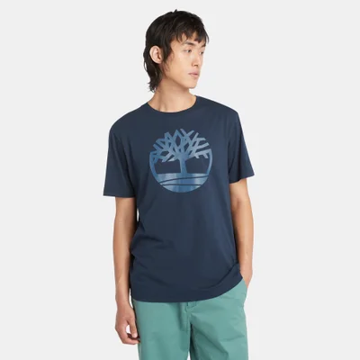 Timberland Men's Kennebec River Tree Logo T-Shirt