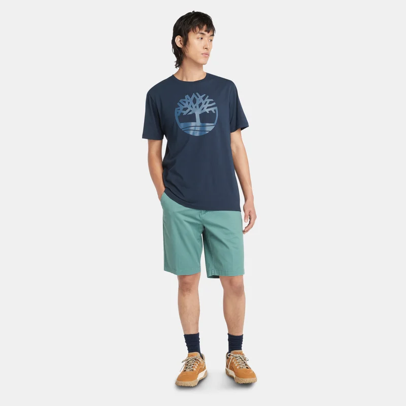 Timberland Men's Kennebec River Tree Logo T-Shirt