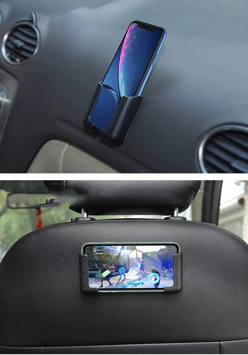 Defrko Multifunctional Mobile Phone Bracket - Self Adhesive Dashboard Mount Car Phone Holder, Adjustable for Back Seat, Wall, Home - Image 4