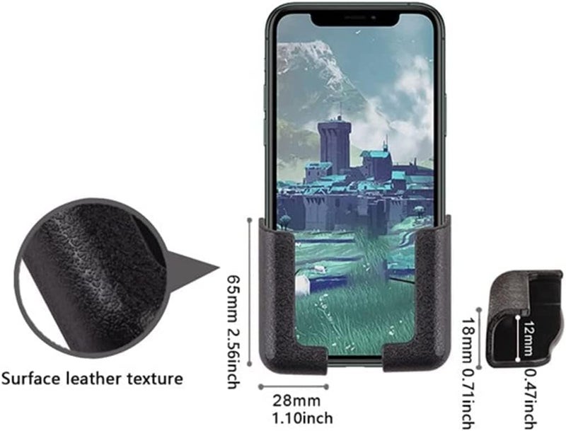 Defrko Multifunctional Mobile Phone Bracket - Self Adhesive Dashboard Mount Car Phone Holder, Adjustable for Back Seat, Wall, Home - Image 2
